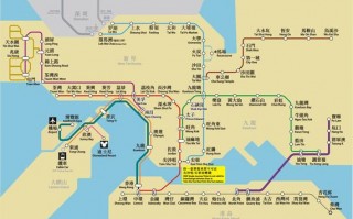 香港地铁线路图？香港必去的三个地方？