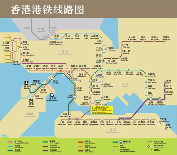 香港地铁线路图？香港必去的三个地方？-第1张图片-考拉百科