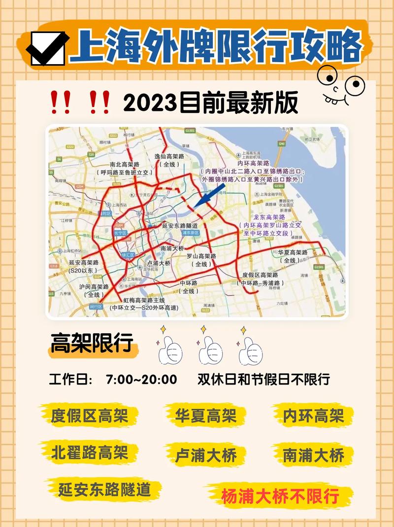 上海外地车限行时间几点到几点？上海外地车限行时间几点到几点 2023年？-第3张图片-考拉百科